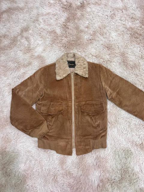Other Designers Vintage - 70s Lakeshire Sherpa Bomber Style Jacket