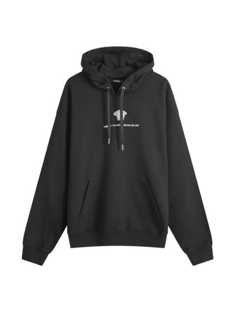 VERSACE Versace Medusa Logo Embroidered Sweatshirt, Size Medium