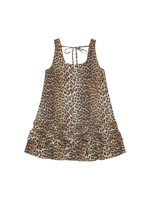 leopard-print dress