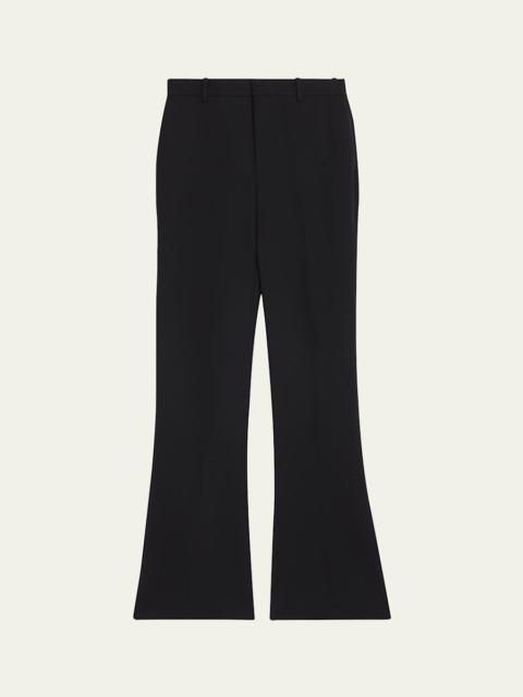 Bottega Veneta Wool Twill Flare Trousers