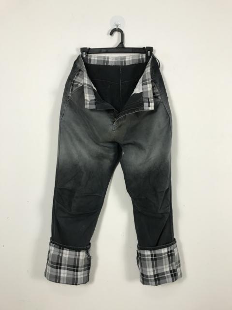 Other Designers Vintage - Fade Checkered Plaid Trouser Pant
