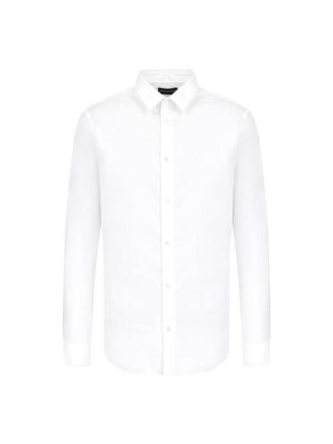 EMPORIO ARMANI Emporio Armani Stretch Nylon-Blend Long-Sleeved Shirt