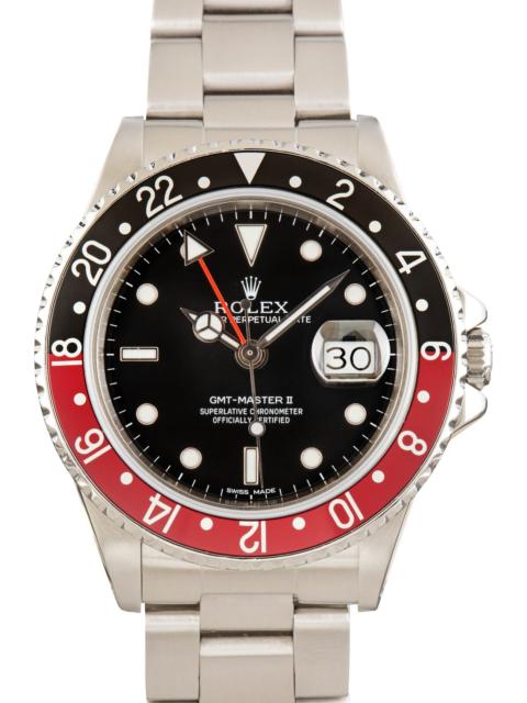 ROLEX Used Rolex GMT-Master II Steel 16760 Fat Lady Coke