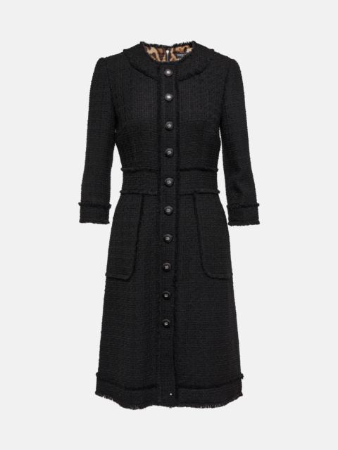 Dolce & Gabbana Wool-blend minidress
