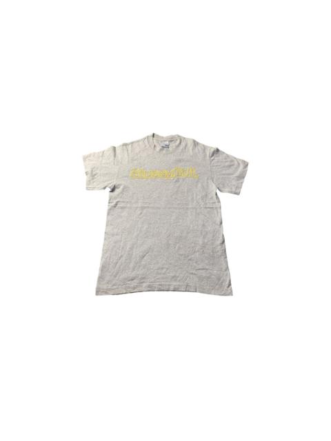 Other Designers Vintage - Vintage 90s Stussy Spell Out Tee Single Stitch