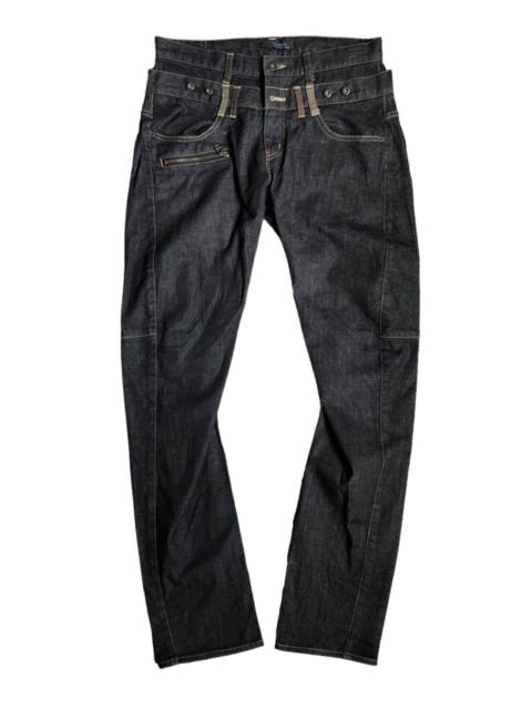 Other Designers If Six Was Nine - Japanese Brand Dominate Double Waist Jeans