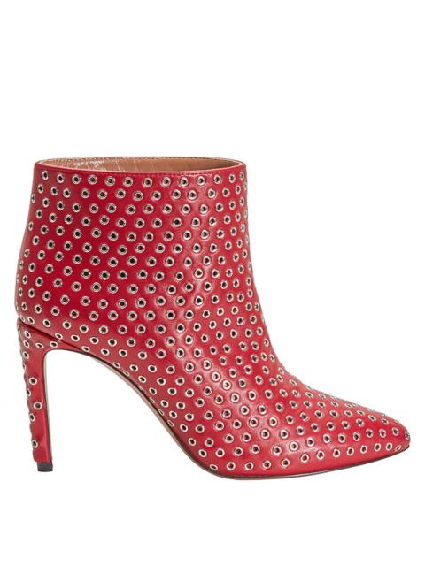 Alaïa Alaia Ladies Red 90 Boot Allover Rivet Caf