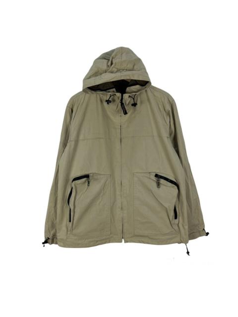 Burberry VINTAGE THOMAS BURBERRY SURVIVAL JACKET ZIPPER HOODIE
