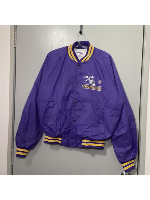 Other Designers Vintage 80s NFL Vikings Minnesota Coach Varsity Jacket L