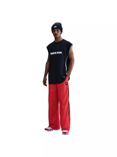 Nike Air Men's Woven Track Pants -Red