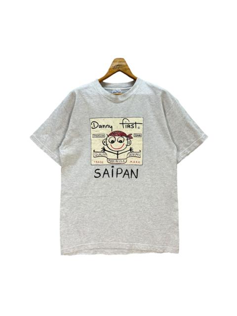 Other Designers Japanese Brand - Danny First USA SAIPAN Graphic Tees #9155-63