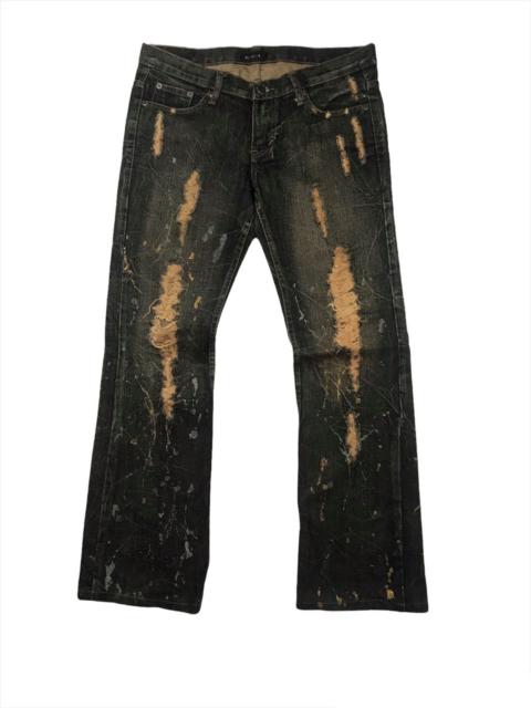 Other Designers Japanese Brand - K.U.I japan distressed denim punk ripped style