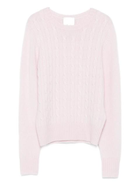 Allude Allude Cable-knit Sweater