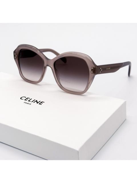 CELINE NEW CELINE CL40200I 45Z WOMEN BROWN SUNGLASSES CELINE