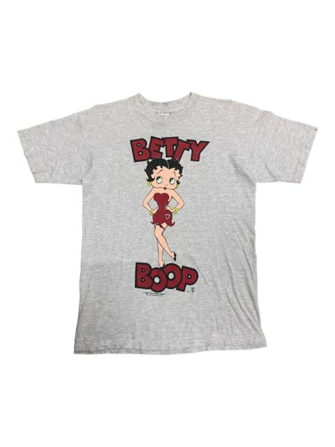 Other Designers Vintage - Vintage 80s Betty Boop Mirror Design Tee