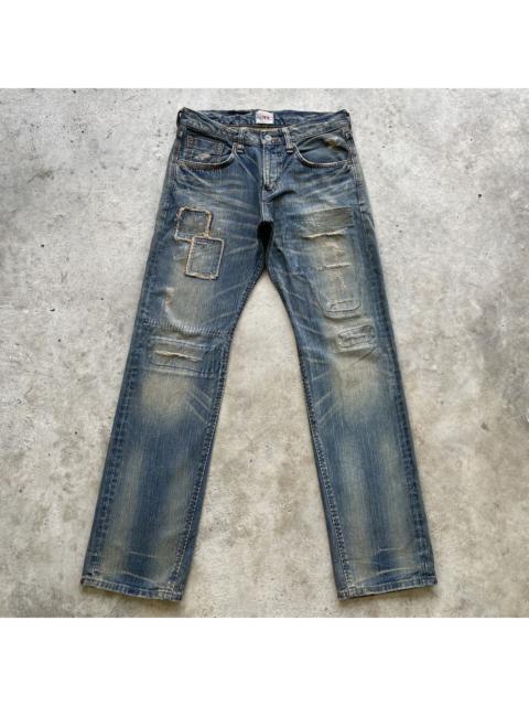 Other Designers RARE🔥 Vintage RUSTY Edwin Faded Denim Jeans Pants W30x33.5