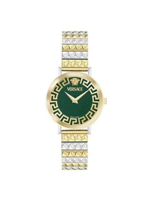 VERSACE Versace Daedalus Quartz Green Dial Ladies Watch VE9A00424