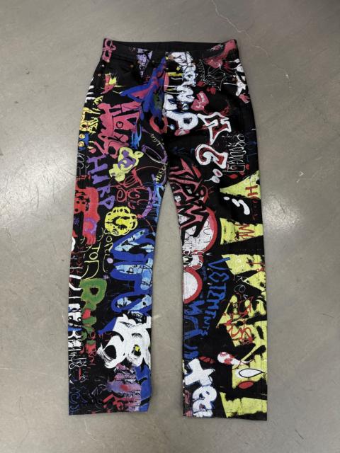 VETEMENTS VETEMENTS Rare Graffiti Jeans