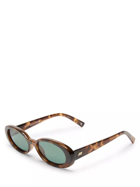 Le Specs Outta Love Oval Sunglasses, 51mm