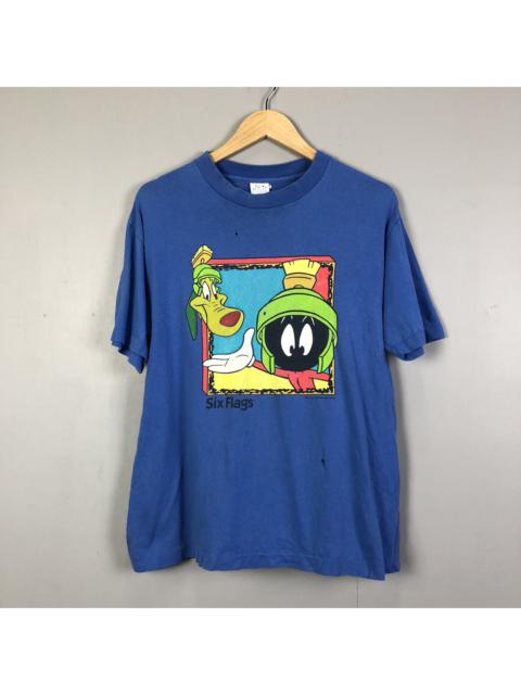 Vintage - Vintage 90s Looney Tunes Marvin The Martian & Six Flags