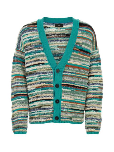 Alanui Embroidered cotton blend Madurai cardigan