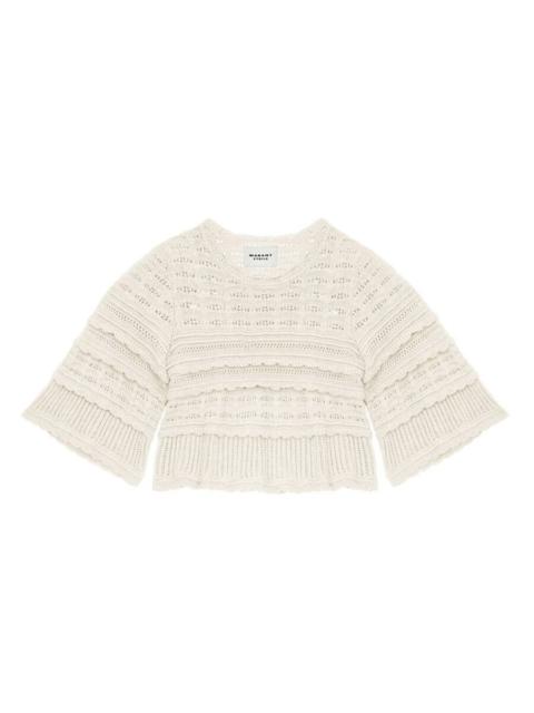 Isabel Marant Étoile Isabel Marant Etoile Azelia Openwork Knit Sweater
