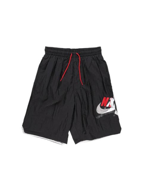 Jordan Nike Jordan Jumpman Classics Shorts Black/Gym Red/White