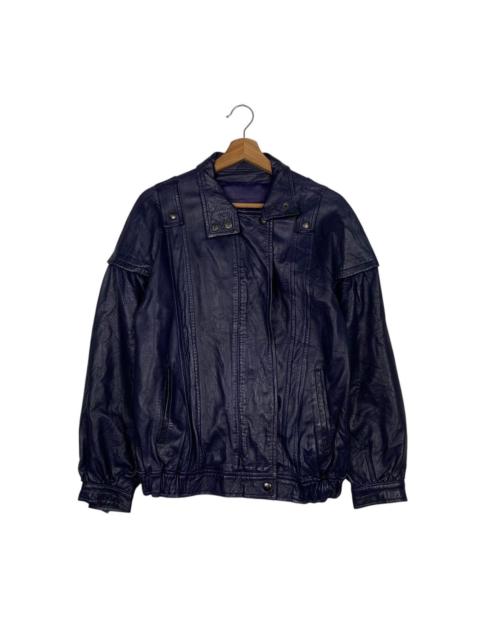 Other Designers Other - Daniel D. Leather Jacket Made In France