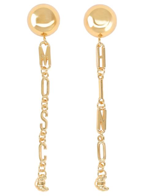 Moschino Moschino Women Logo Earrings
