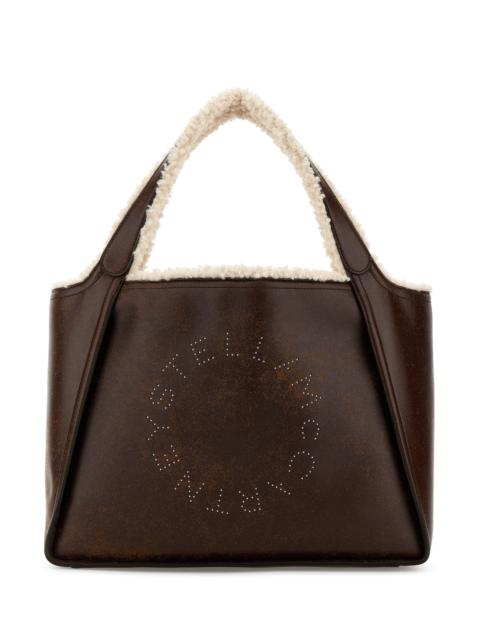 Stella McCartney Brown alter mat shopping bag