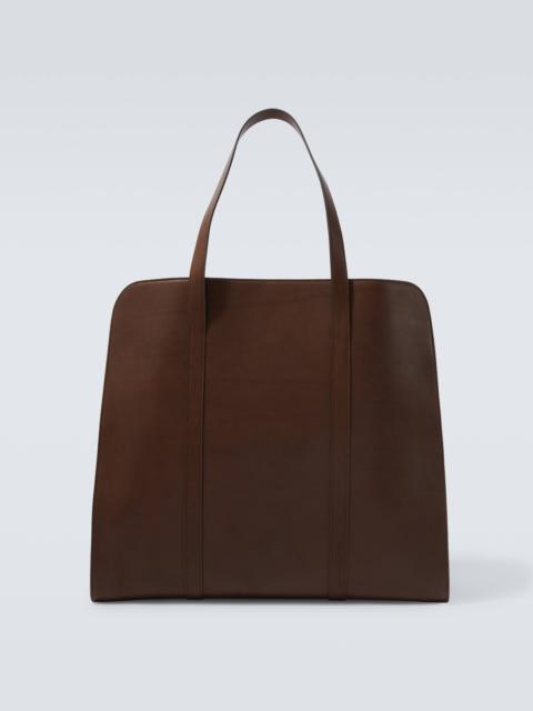 The Row Ben leather tote bag