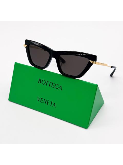 Bottega Veneta NEW BOTTEGA VENETA BV1241S 001 SUNGLASSES WOMEN BLACK GOLD