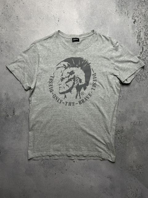 Diesel Vintage Tee Shirt Diesel Big Logo Punk y2k Japan Style 00s