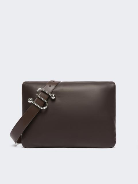 Sportmax SOFFY Padded nappa-leather envelope bag