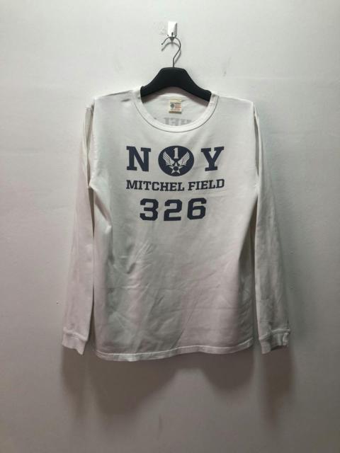 Other Designers Buzz Rickson's - BUZZ RICKSON T Shirt Longsleeve Mitchell Field