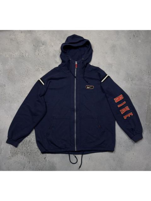 Nike vintage hoodie 80s 90s navy swoosh logo acg