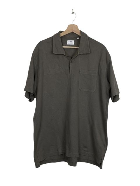Engineered Garments ENGINEERED GARMENT POLO SHIRT OLIVE GREEN
