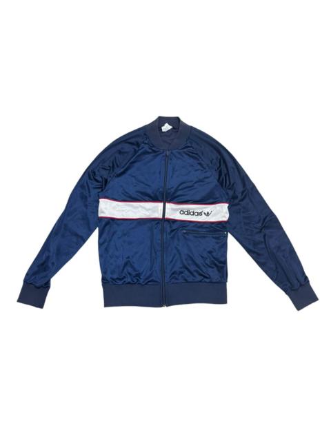 adidas 80s VINTAGE ADIDAS TRACK TREFOIL SINGLE POCKET JACKET