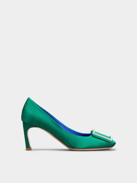 Roger Vivier Trompette Pumps in satin