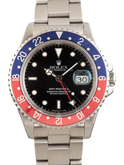 ROLEX 184570 Used Rolex GMT-Master II 16710 Pepsi