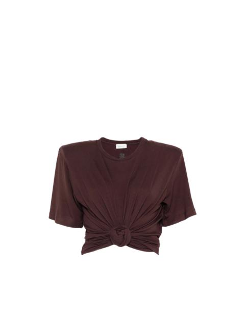 MAGDA BUTRYM Magda Butrym Brown Tops - T-Shirts & Jerseys Women