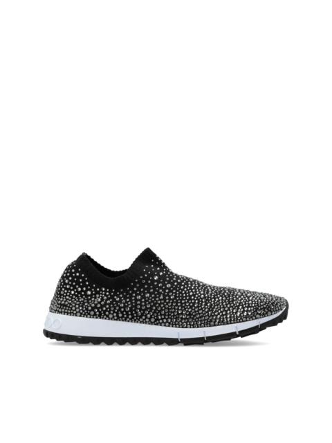 Verona crystal-embellished sneakers