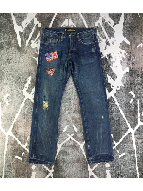 Other Designers Japanese Brand - Point Loma Jeans Patchwork Denim KJ2299