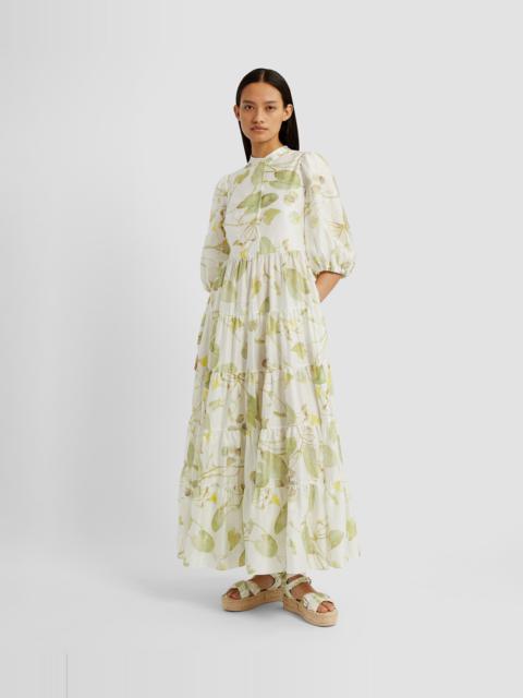 Erdem SHORT SLEEVE MIDI DRESS