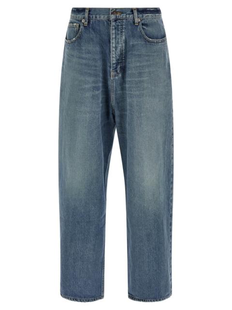 BALENCIAGA Balenciaga Men Distressed Baggy Jeans