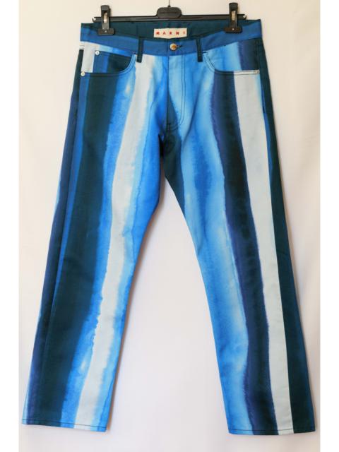 Marni paint stripe pants