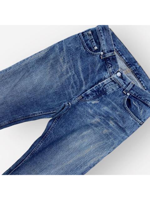 Helmut Lang Vintage 1999 Burned Denim Classic Cut