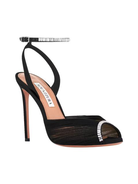 AQUAZZURA Aquazzura Be Mine Chiffon 105 Sandal