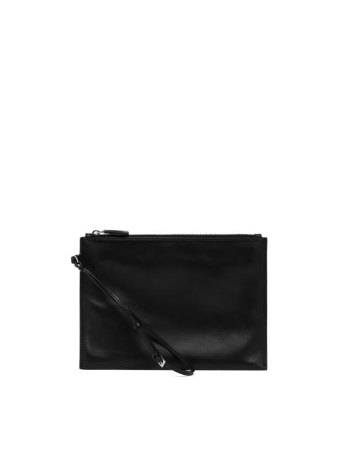 The Row Black Wristlet Pouch