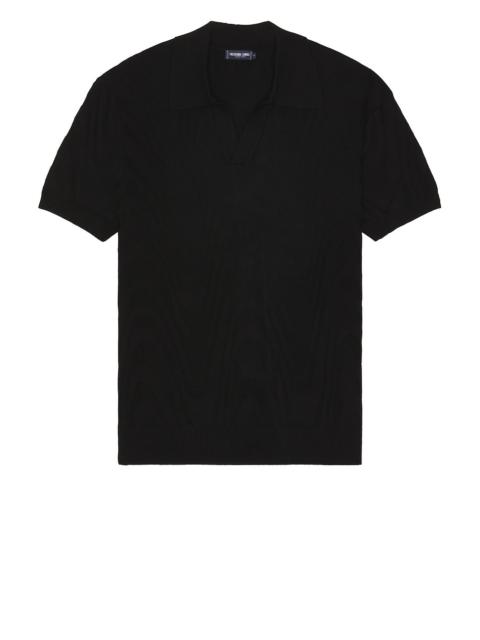 FRESCOBOL CARIOCA Rino Jacquard Knit Polo